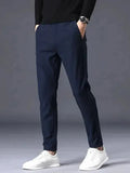 Noah – Elastic Pants – Blue / 31