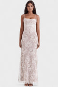 Nora – Maxi dress – White / XS