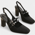 Nora – Supportive Mary Jane Shoes – Black / 34