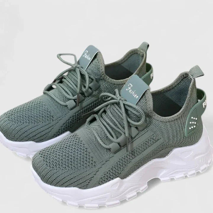 Nora – Supportive Trainers – Khaki / 36