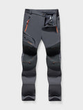 Nordtrek – Elastic and water-resistant trekking trousers – Black / 3XL