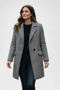 Oliven – Premium Long Wool Coat – L