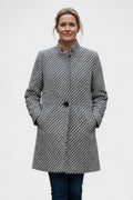 Oliven – Premium Long Wool Coat – S