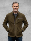 Oliver – Premium suede jacket – Brown / S