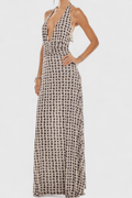 Olivia – Maxi Dress – Brown / M