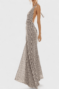 Olivia – Maxi Dress – Brown / L