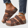 Olivia – Supportive Sandals – Brown / 38