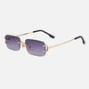 Green lenses / Golden frame