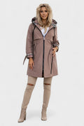 Orla – Waterproof & Windproof Coat – Brown / M