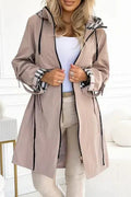 Orla – Waterproof & Windproof Coat – Brown / XL