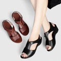 Pernille – Elegant Sandals – Wine Red / 36