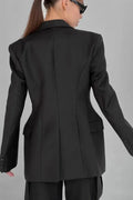 Pernille – Classic blazer – Black / M
