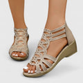 Pernille – Supportive Sandals – Khaki / 37