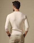 Peter – Knitted cardigan – Black / XL