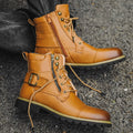 Phoenix – Lace-up Boots – Dark Brown / 40
