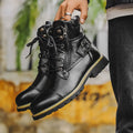 Phoenix – Lace-up Boots – Dark Brown / 42