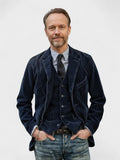 Radek – Vintage jacket and vest – Brown / L