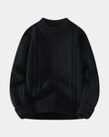 Rasmus – Texture Jumper – Blue / 2XL