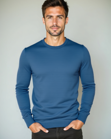 Rene – Minimalist Jumper – Khaki / S