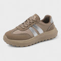 Rikke – Supportive Shoes – Taupe / Silver / 39