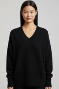 Ronja – Cashmere Jumper – Camel Grey / L