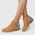 Rosa – Supportive Boots – Khaki / 37