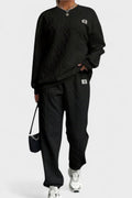 Saga – Long sleeve set – Black / S