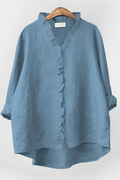 Saga – Light blouse – Red / XL