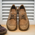 Santiago – Supportive Leather Shoes – Premium Edition – Khaki / 39