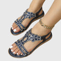 Sara – Supportive Sandals – Blue / 39