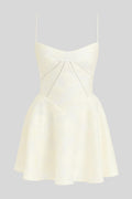 Selena – Mini dress – White / S