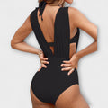 Selma – Elegant swimsuit – Black / L