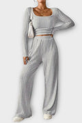 Selma – Long sleeve set – Beige / M