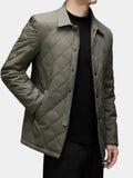 Silvano – Luxury Overcoat – Navy Blue / S