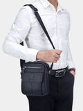 Simon – Leather Messenger Bag – image 3