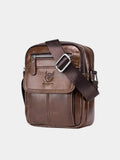 Simon – Leather Messenger Bag – image 4