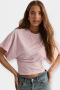 Sofia – Wide-sleeved T-shirt – White / L