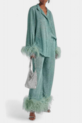 Sofia – Long sleeve set – Green / XL