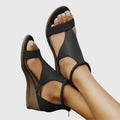 Sofia – Supportive Sandals – Black / 36