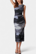 Sofie – Long dress – Brown / XL