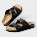 Solveig – Supportive Sandals – Black / 38