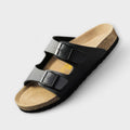 Solveig – Supportive Sandals – Black / 36