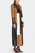 Solveig – Patchwork trench coat – S
