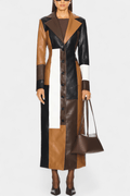 Solveig – Patchwork trench coat – XS