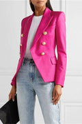 Stine – Elegant blazer – Dragon Blue / M