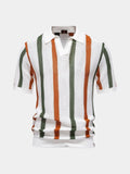 Sune – Resort Heritage Knitted Polo – White / S