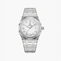 Syréna – Mediterranean Elegance Watch – White (Silver)