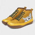 Tanja – Cat-Inspired Boots – Orange / 36