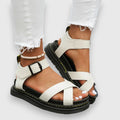 Tanja – Supportive Sandals – Black / 36