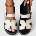 Tanja – Supportive Sandals – Black / 36